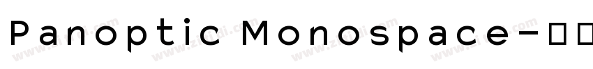 Panoptic Monospace字体转换